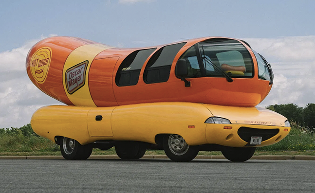 Oscar Mayer’s “hot dog car”