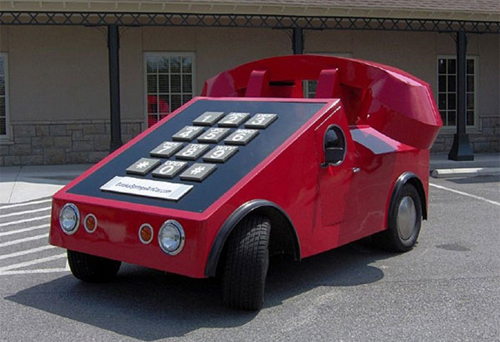 Phone car, one of the most exclusive cars in the world