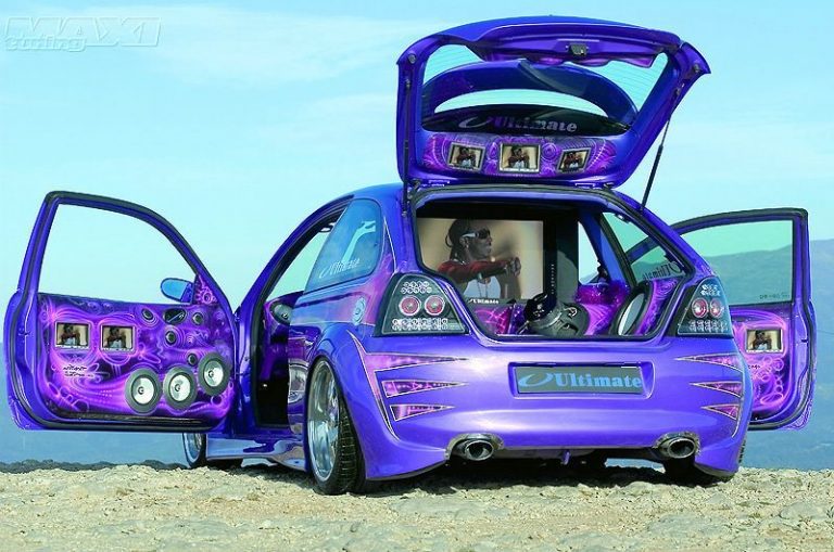 Cars with music at the highest level